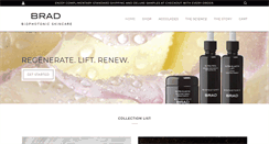 Desktop Screenshot of bradskincare.com